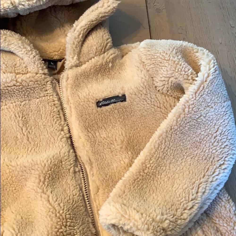 Girls’ Sherpa Fleece Jacket